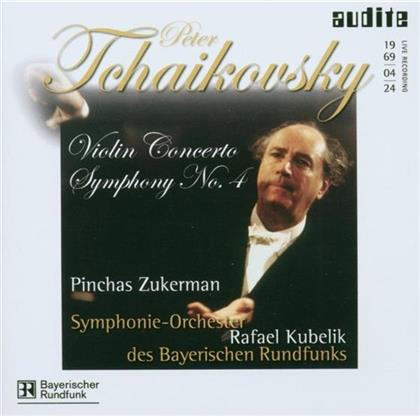 Pinchas Zukerman & Peter Iljitsch Tschaikowsky (1840-1893) - Viol.Konz/Symph.4