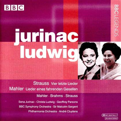 Jurinac/Ludwig, Strauss & Gustav Mahler (1860-1911) - Vier Letzte Lieder/Lieder