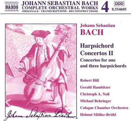 Hill/Noll/Hambitzer & Johann Sebastian Bach (1685-1750) - Cembalokonz. Vol.2