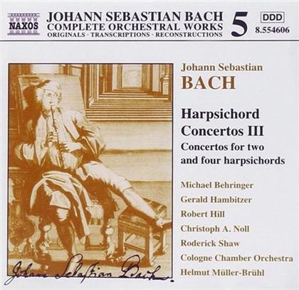 Hill/Hambitzer & Johann Sebastian Bach (1685-1750) - Cembalokonz. Vol.3