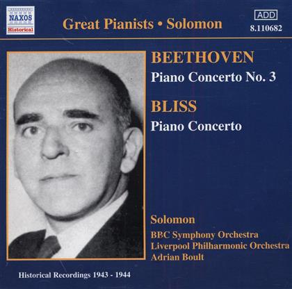 Solomon & Ludwig van Beethoven (1770-1827) - Klavierkonz.Nr 3/Bliss Conc.