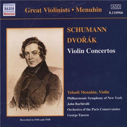 Sir Yehudi Menuhin & Schumann/Dvorak - Violinkonzerte