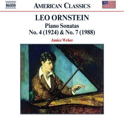 Weber & Ornstein - Klaviersonaten 4/7