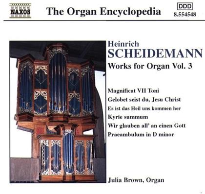 Julia Brown & Scheidemann - Orgelwerke Vol 3