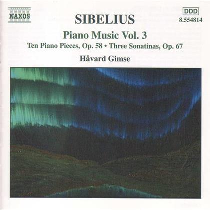 Gimse & Jean Sibelius (1865-1957) - Klavierwerke Vol 3