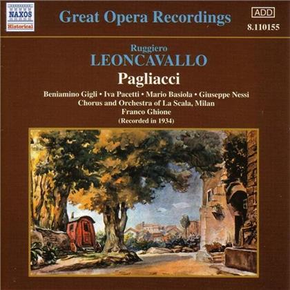 Gigli/Pacetti/Basiol & Ruggero Leoncavallo (1857-1919) - Pagliacci
