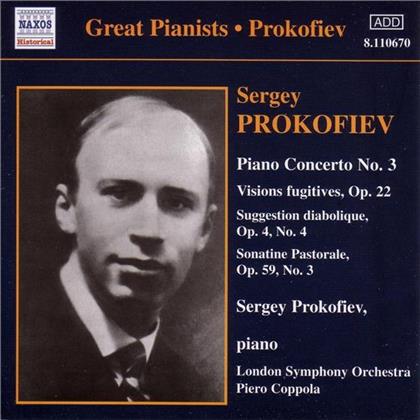 Serge Prokofieff (1891-1953) & Serge Prokofieff (1891-1953) - Klav Konzert Nr 3/Solostücke