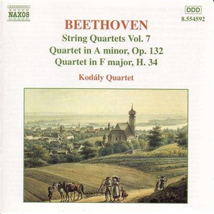 Kodaly Quartet & Ludwig van Beethoven (1770-1827) - Streichquart. Vol.7