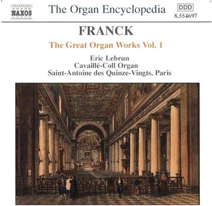 Lebrun & Franck - Gr.Orgelwerke Vol.1