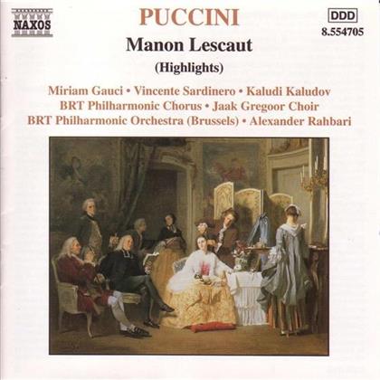 Gauci/Sardinero & Giacomo Puccini (1858-1924) - Manon Lescaut (Auszüge)