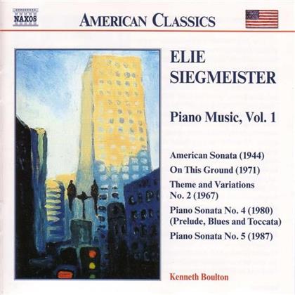 Boulton & Siegmeister - Klaviermusik Vol.1