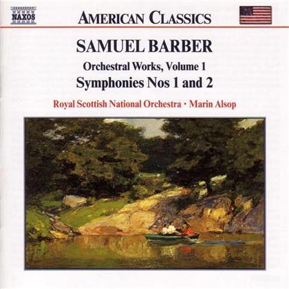 --- & Barber - Symphonien Nr.1+2