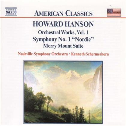 Schermerhorn & Hanson - Sinf Nr. 1/Merry Mount.Suite