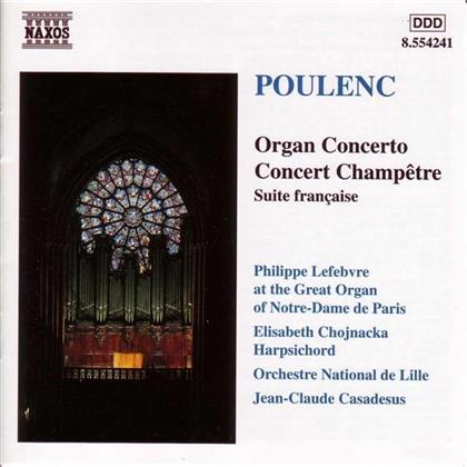 Lefebvre/Chojnacka & Francis Poulenc (1899-1963) - Orgelkonz./Conc.Cham