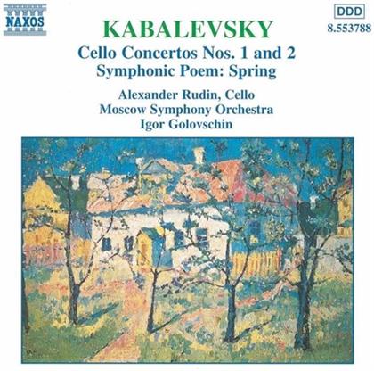 Alexander Rudin & Kabalewski - Cellokonz 1+2/Frühling