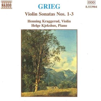 Kraggerud/Kjekshud & Edvard Grieg (1843-1907) - Violinsonaten 1-3