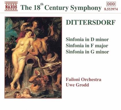 --- & Carl Ditters von Dittersdorf - Sinfonien In D,F+G