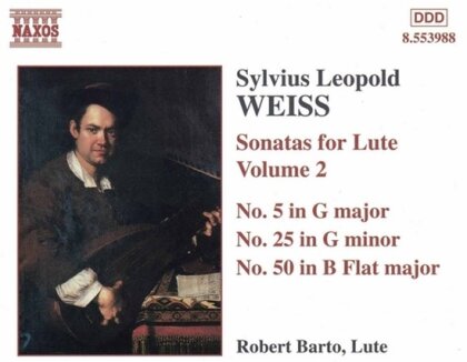 Silvius Leopold Weiss (1686-1750) & Robert Barto - Lautensonaten Vol.2