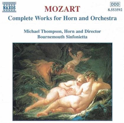 Michael Thompson & Wolfgang Amadeus Mozart (1756-1791) - Sämtl.Werke F.Horn/Orch