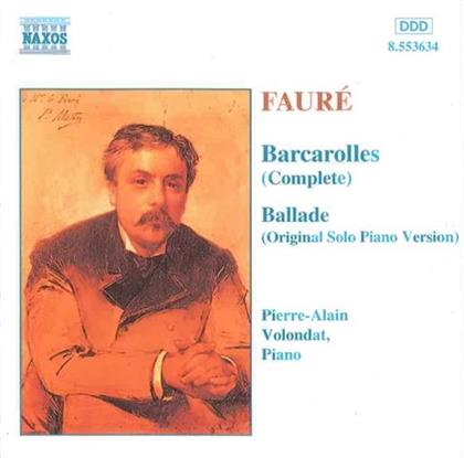 Volondat & Faure - Barcarolles 1-13/Ballade Op.19