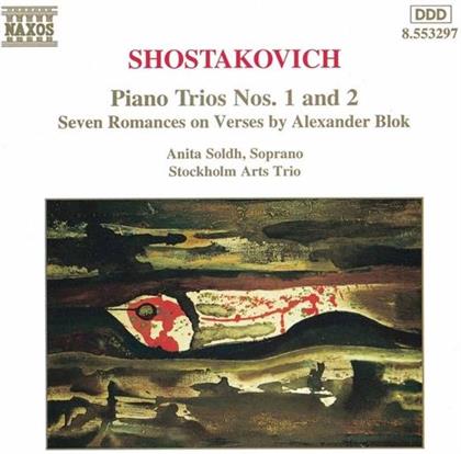 Stockholm Arts Trio & Dimitri Schostakowitsch (1906-1975) - Klaviertrios 1+2/+