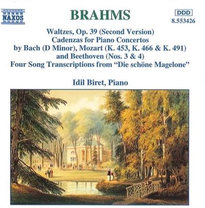 Idil Biret & Johannes Brahms (1833-1897) - Walzer Op.39/Kadenzen/+