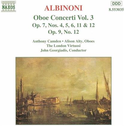 Camden/Alty & Tomaso Albinoni (1671-1751) - Oboenkonzerte Vol 3