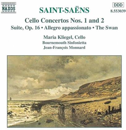Maria Kliegel & Camille Saint-Saëns (1835-1921) - Cellonzerte 1+2/Suite Op.16