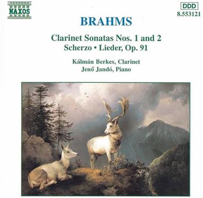 Berkes/Jando & Johannes Brahms (1833-1897) - Son F Klarin+Klavier Nr 1+2
