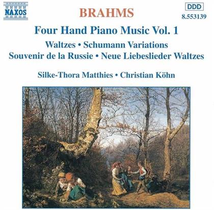 Matthies/Köhn & Johannes Brahms (1833-1897) - Klavierst 4-Händig 1