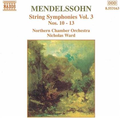 --- & Felix Mendelssohn-Bartholdy (1809-1847) - Streichersinf.10-13