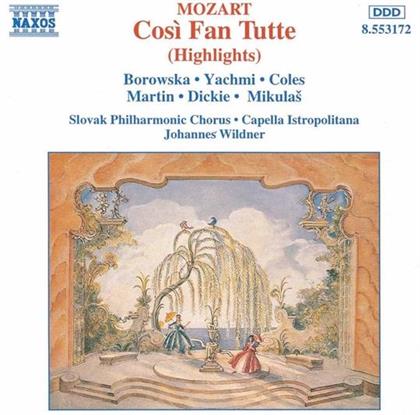 Borowska/Yachmi/Dick & Wolfgang Amadeus Mozart (1756-1791) - Cosi Fan Tutte (Höhepunkte)