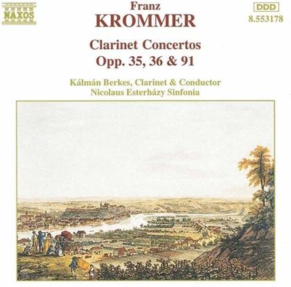 Berkes & Krommer - Klarinettenkonzerte