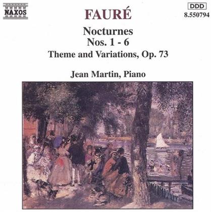 Andreas Martin & Faure - Nocturnes 1-6/Thema+Variation.