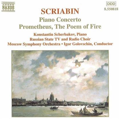 Konstantin Scherbakov & Alexander Scriabin (1872-1915) - Klavierkonzert/Prometheus