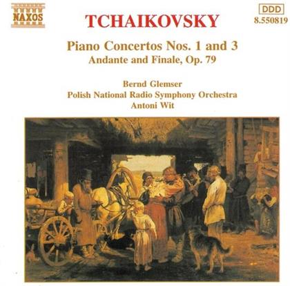 Bernd Glemser & Peter Iljitsch Tschaikowsky (1840-1893) - Klavierkonzerte 1+3