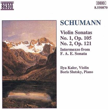 Kaler/Slusky & Robert Schumann (1810-1856) - Violinsonaten 1+2