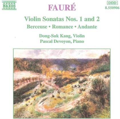 Kang/Devoyon & Faure - Violinsonaten 1+2/Berceuse
