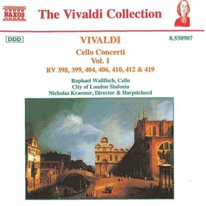 Raphael Wallfisch & Antonio Vivaldi (1678-1741) - Cellokonzerte Vol 1