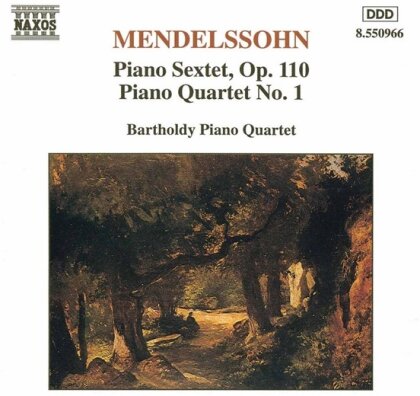 Klavquart Bartholdy & Felix Mendelssohn-Bartholdy (1809-1847) - Klav.Quartett Nr 1