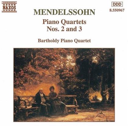 Klavquart Bartholdy & Felix Mendelssohn-Bartholdy (1809-1847) - Klav.Quartette 2+3