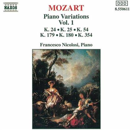 Francesco Nicolosi & Wolfgang Amadeus Mozart (1756-1791) - Klaviervar. Vol.1