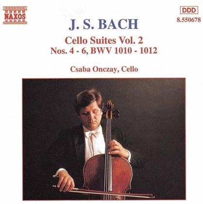 Onczay & Johann Sebastian Bach (1685-1750) - Cellosuiten Vol.2