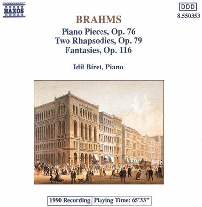 Idil Biret & Johannes Brahms (1833-1897) - Klavierst Op.76+79+116