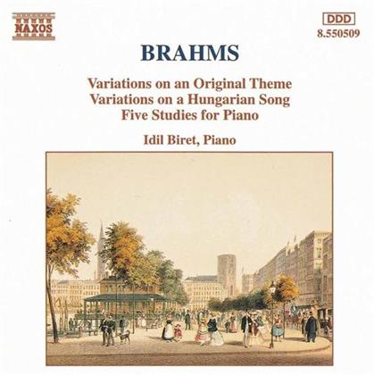 Idil Biret & Johannes Brahms (1833-1897) - Variationen Op.21/+