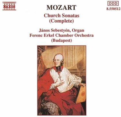 Sebestyen & Wolfgang Amadeus Mozart (1756-1791) - Kirchensonaten (Orgel)