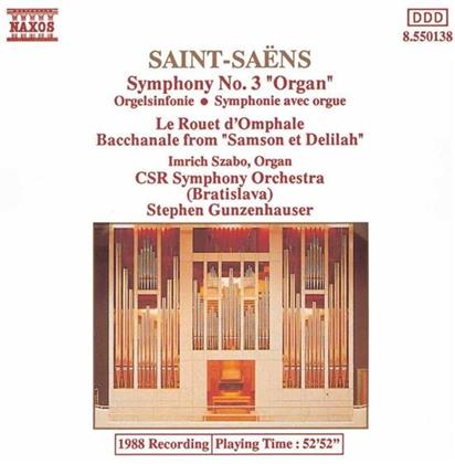 Szabo & Camille Saint-Saëns (1835-1921) - Orgelsinf/Le Rouet/Bacchanale