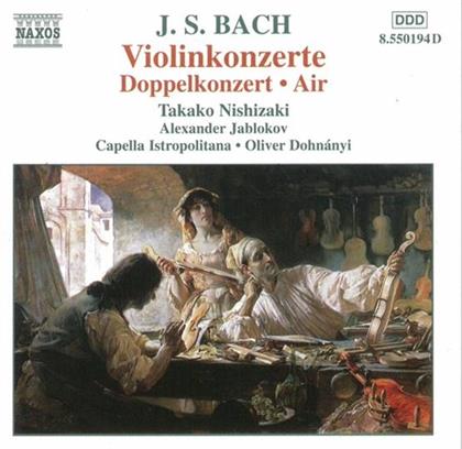 Takako Nishizaki & Johann Sebastian Bach (1685-1750) - Violinkonz./Doppelkonz.