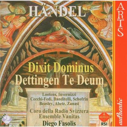 Lootens/Schofrin/Ua & Georg Friedrich Händel (1685-1759) - Dixit Dominus/Dettinger Te Deu
