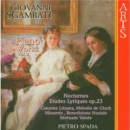 Spada & Giovanni Sgambati (1841-1914) - Klavierwerke Vol 2